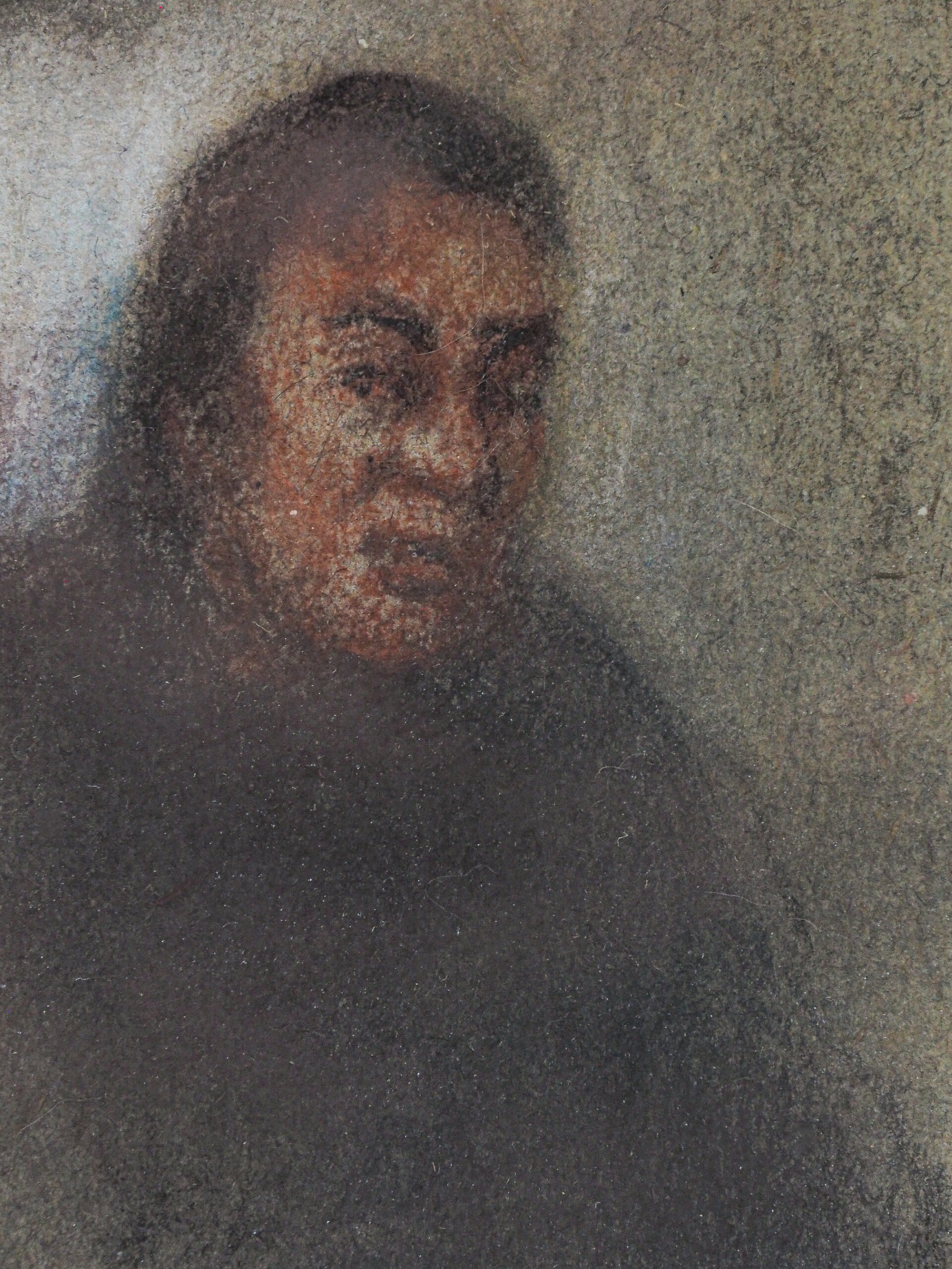 Portrait au pastel
