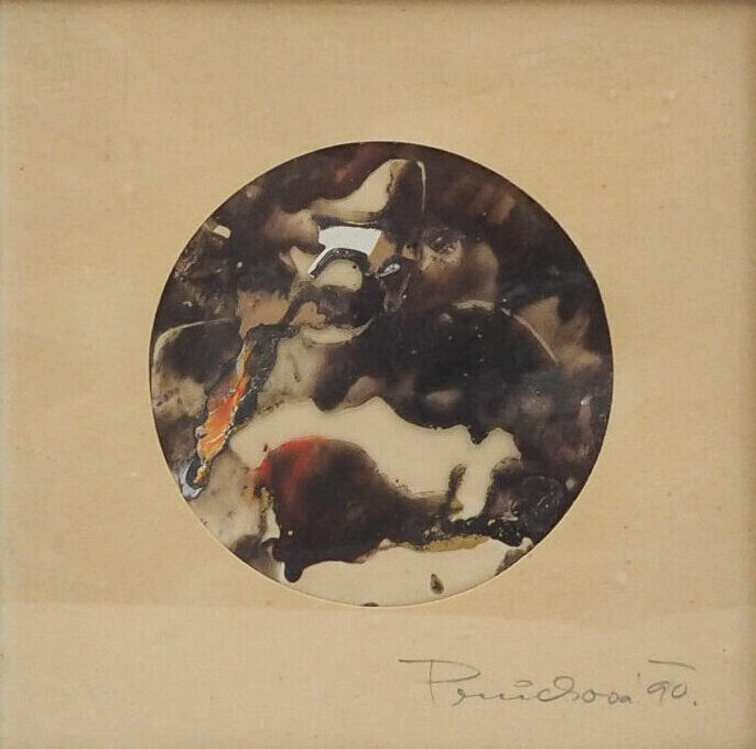 Émaillage sur papier