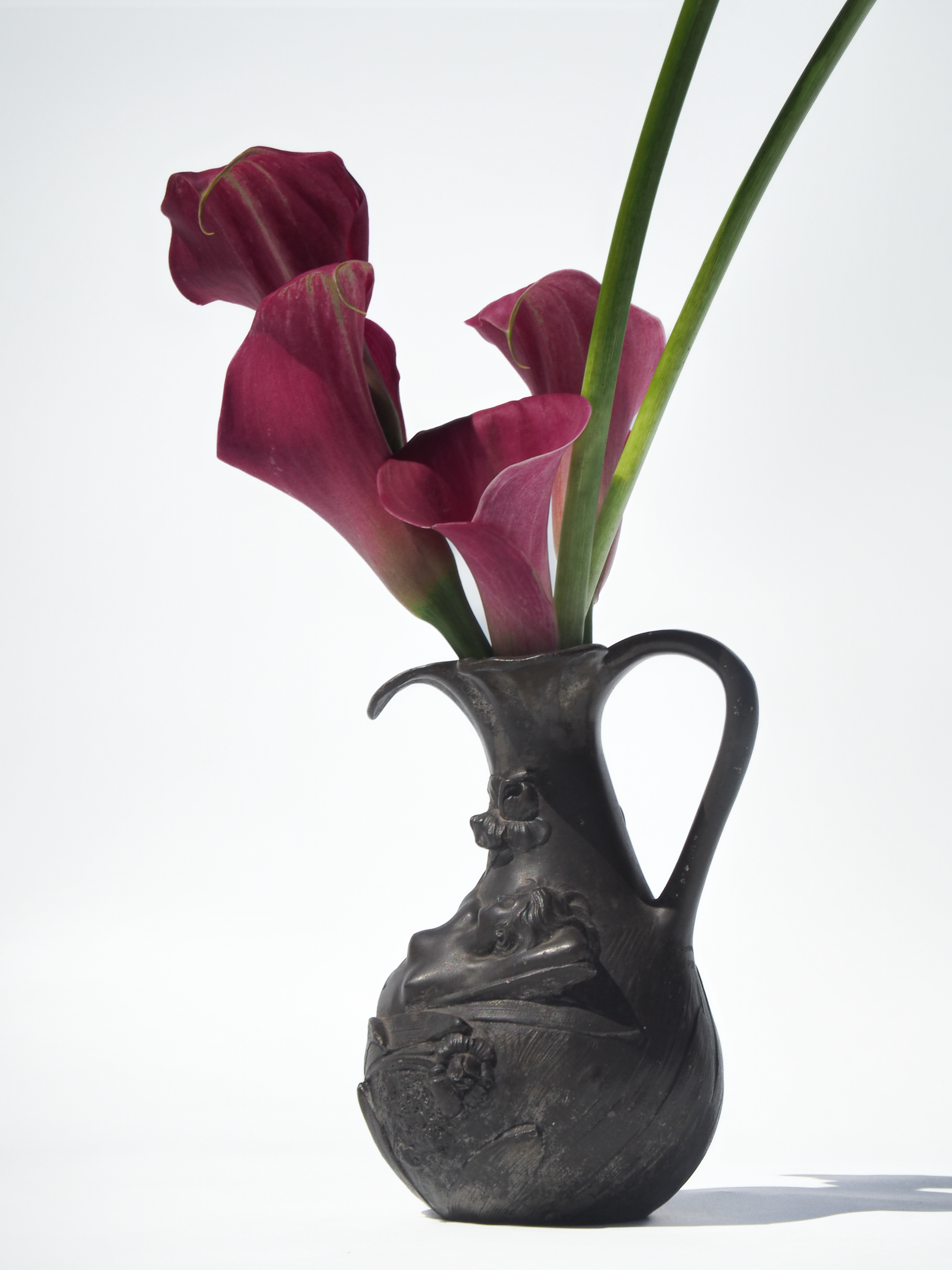 Vase en Etain – Art Nouveau – Jean Garnier