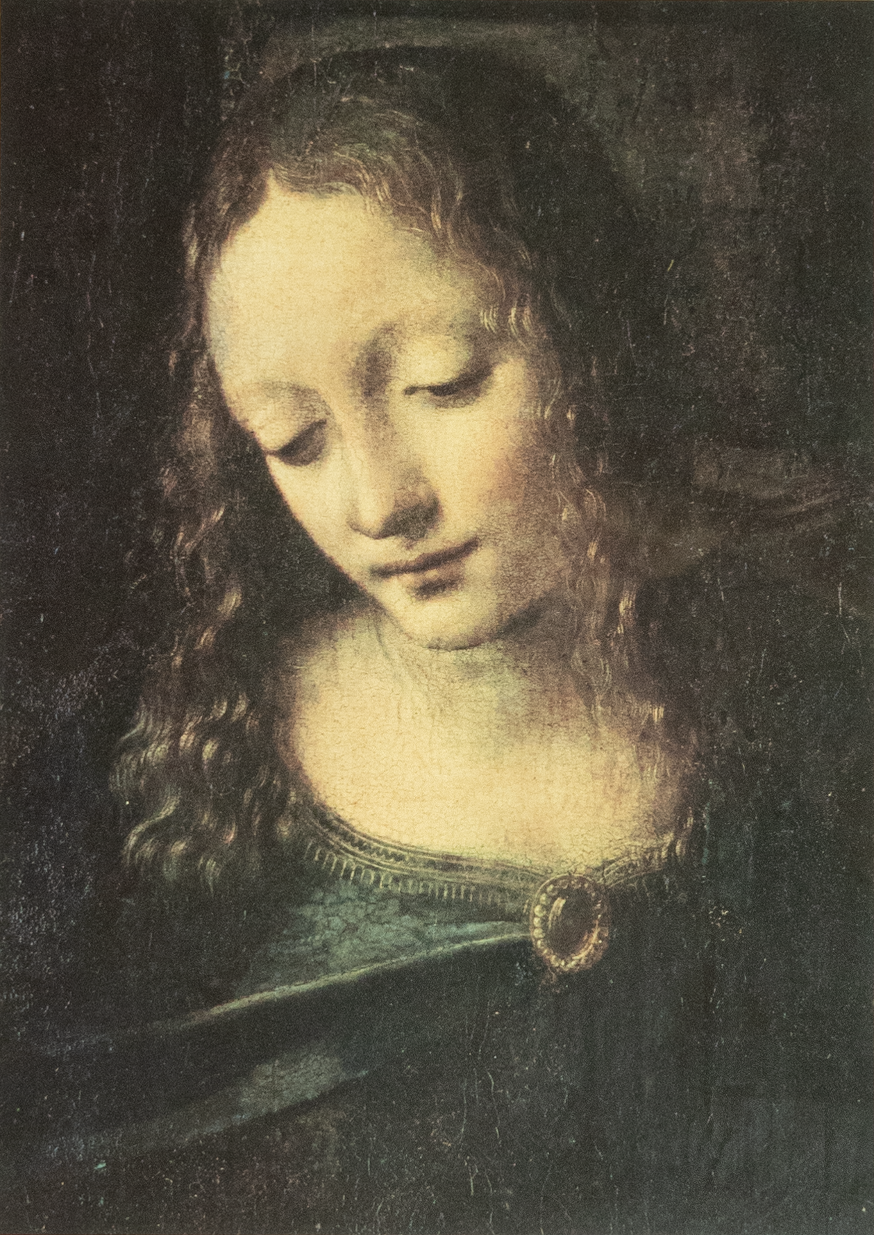 La Vierge aux rochers – Léonard de Vinci – XVème