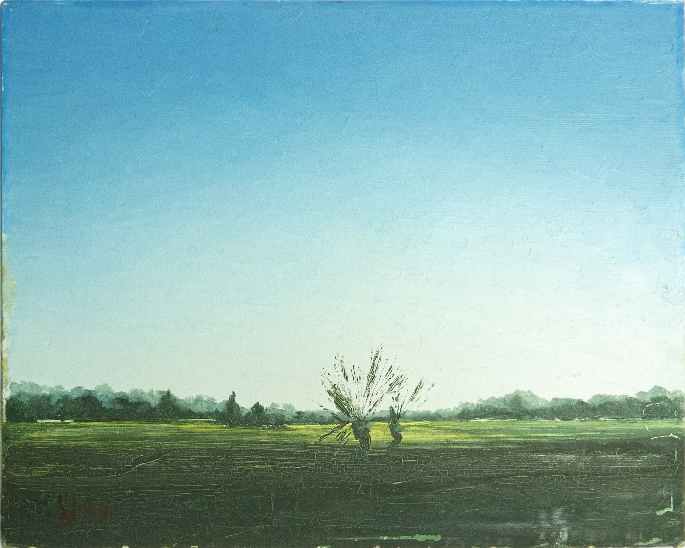 Huile sur bois – XXème
